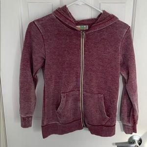 Girls purple vintage Havana zip up size 14